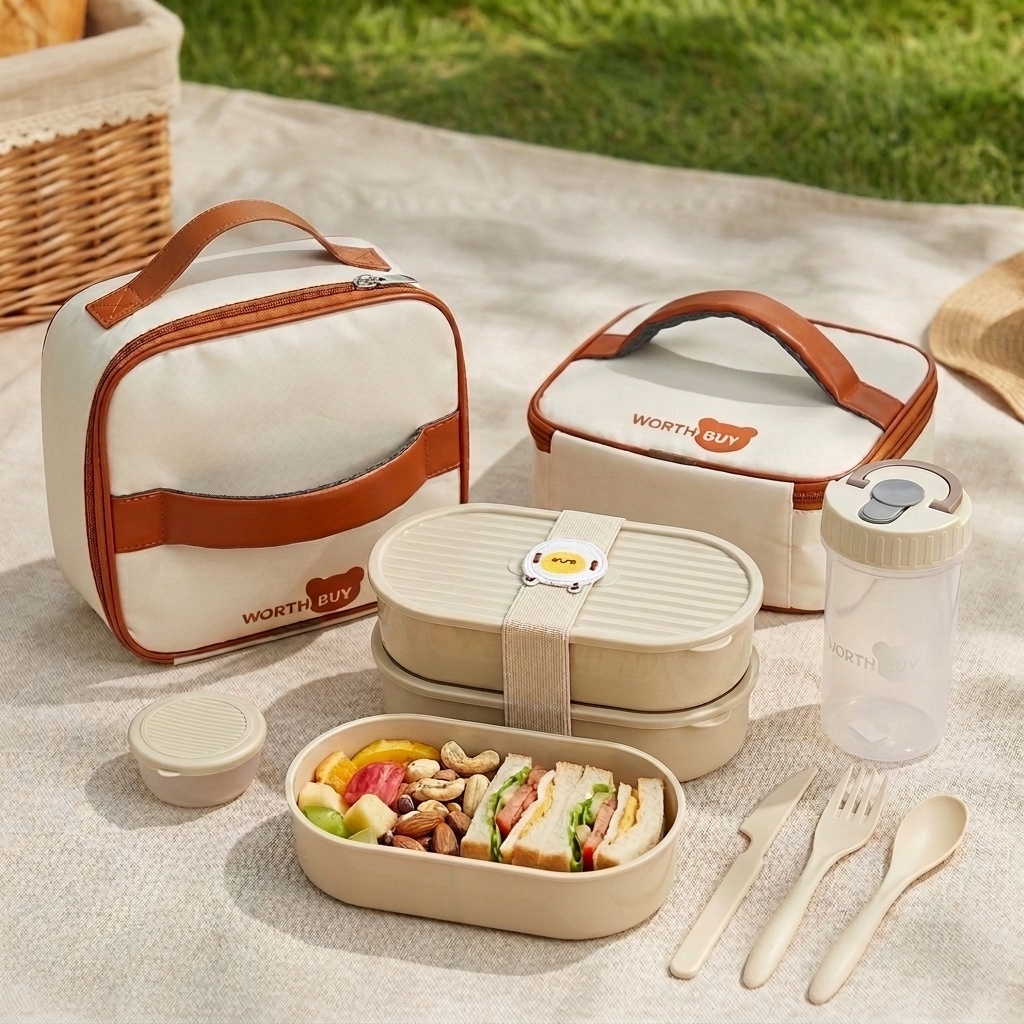 Food Storage Oven Safe - 2 piezas/set de loncheras reutilizables de