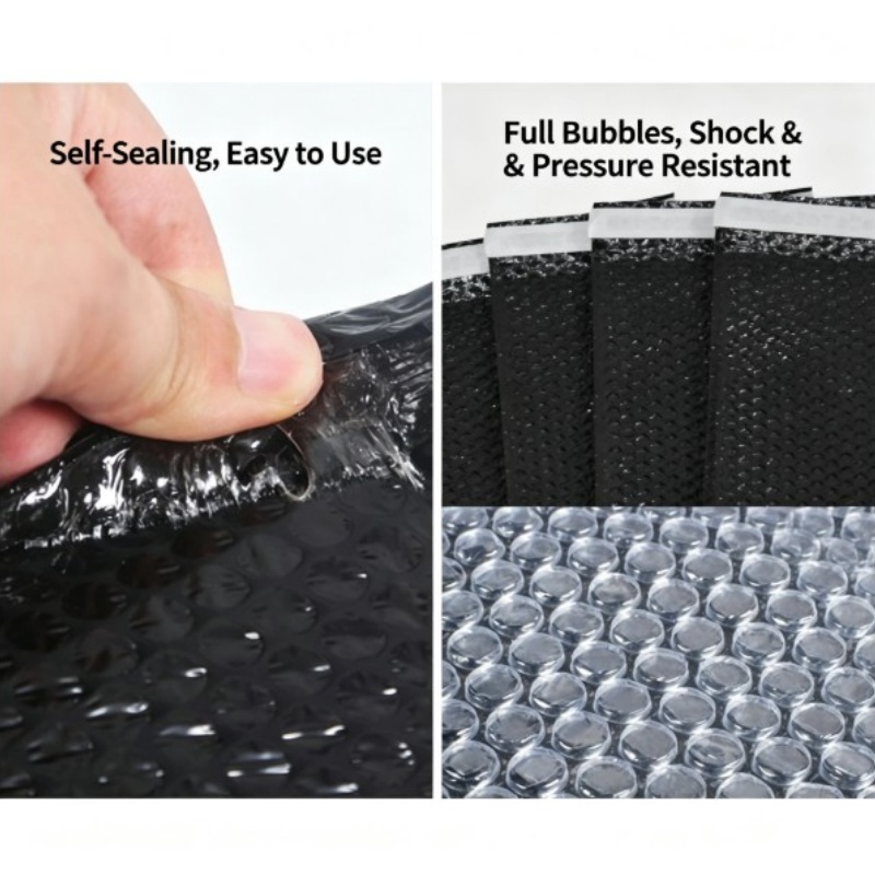 100 unidades de bolsas negras  - Food Storage Bag reseña y precio