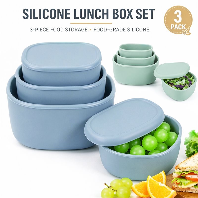 【LUNES CÍBÉR】Recipientes de si - Food Storage Oven Safe reseña y precio