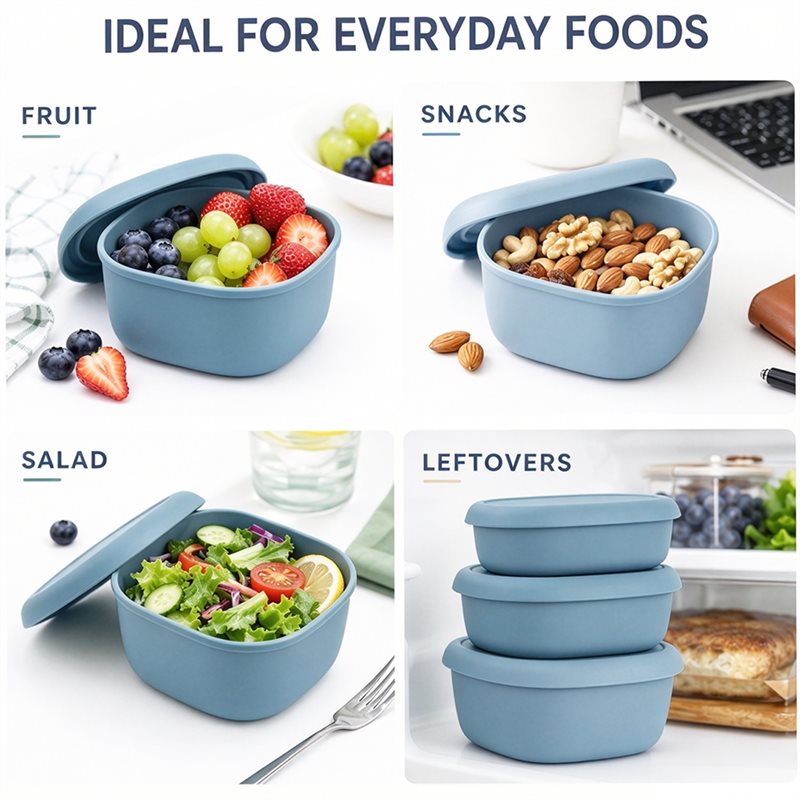 【LUNES CÍBÉR】Recipientes de si - Food Storage Oven Safe reseña y precio