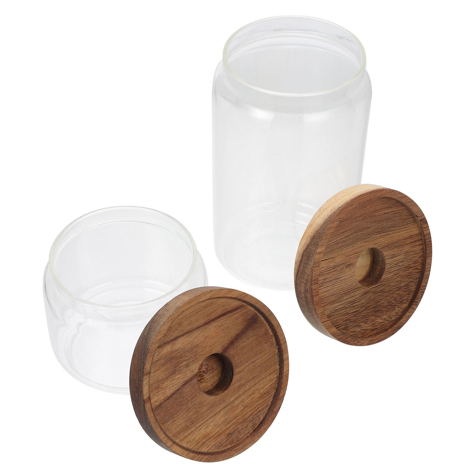2 recipientes de vidrio hermét - Food Storage Containers reseña y precio