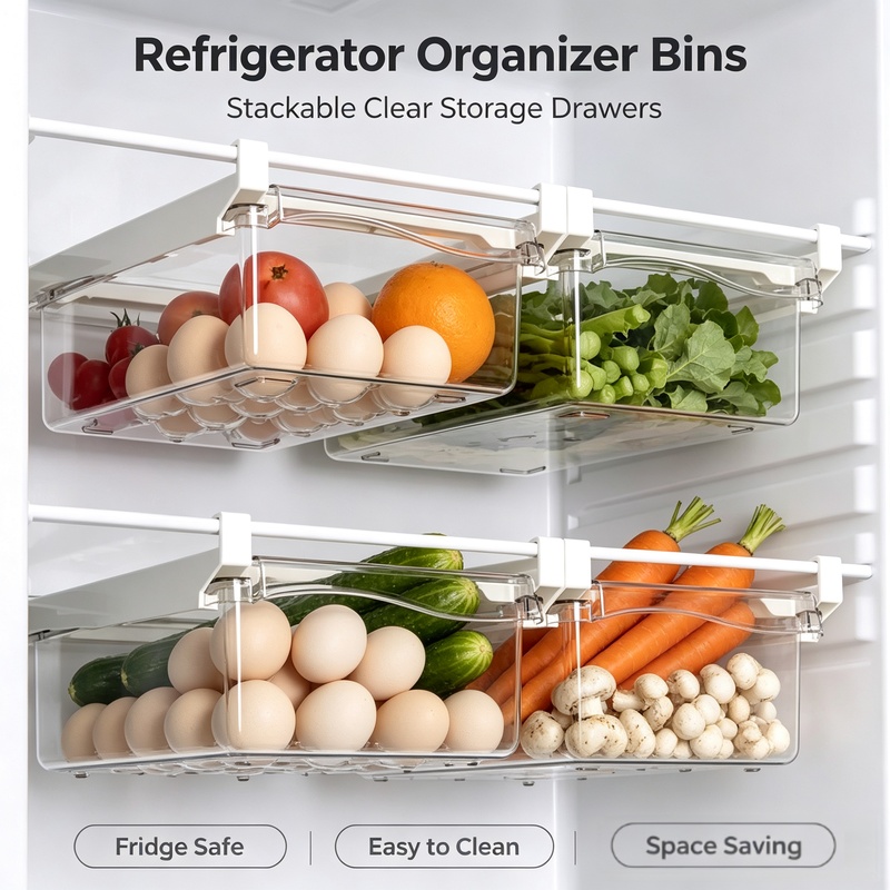 Caja de almacenamiento desliza - Food Storage With Dividers reseña y precio