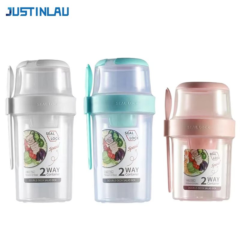 JUSTINLAU Vaso Portátil para E - Food Storage Oven Safe reseña y precio