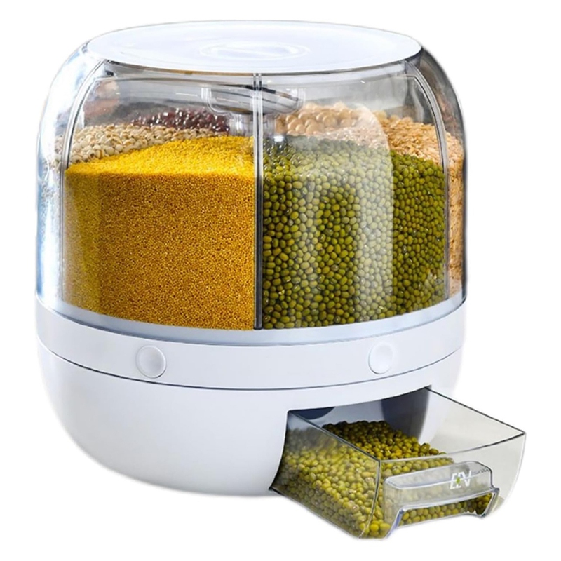 Dispensador de Cereales de 6 C - Food Storage Containers reseña y precio