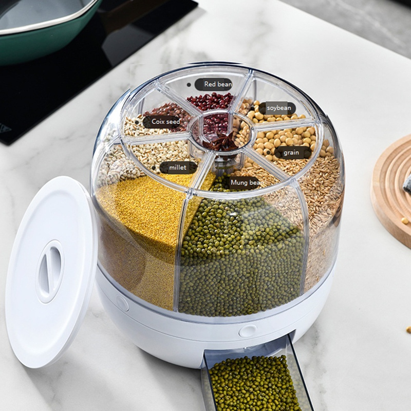Dispensador de Cereales de 6 C - Food Storage Containers reseña y precio