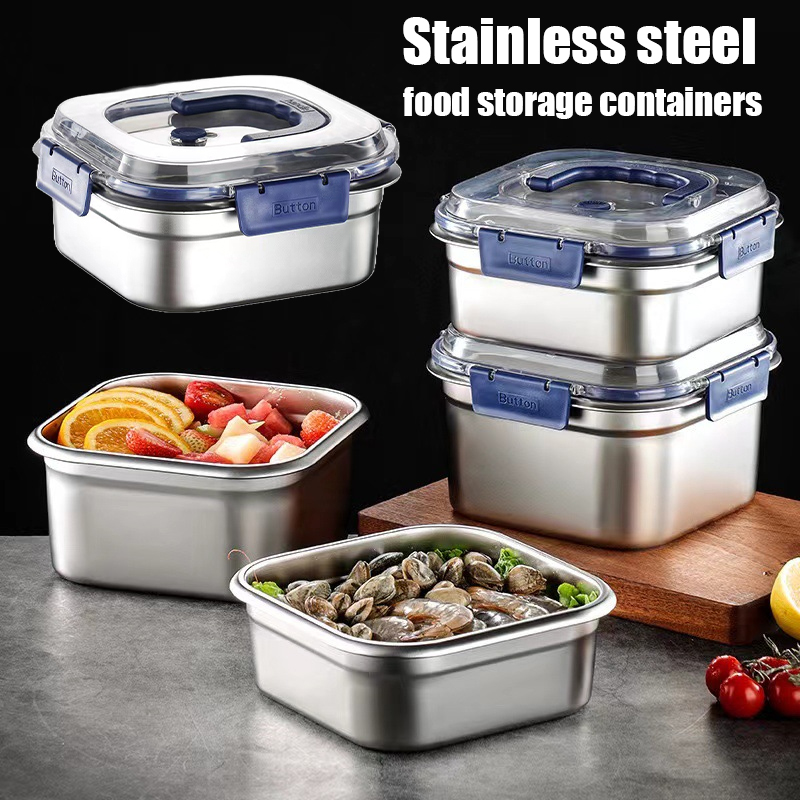 Recipiente Hermético de Acero  - Food Storage Oven Safe reseña y precio