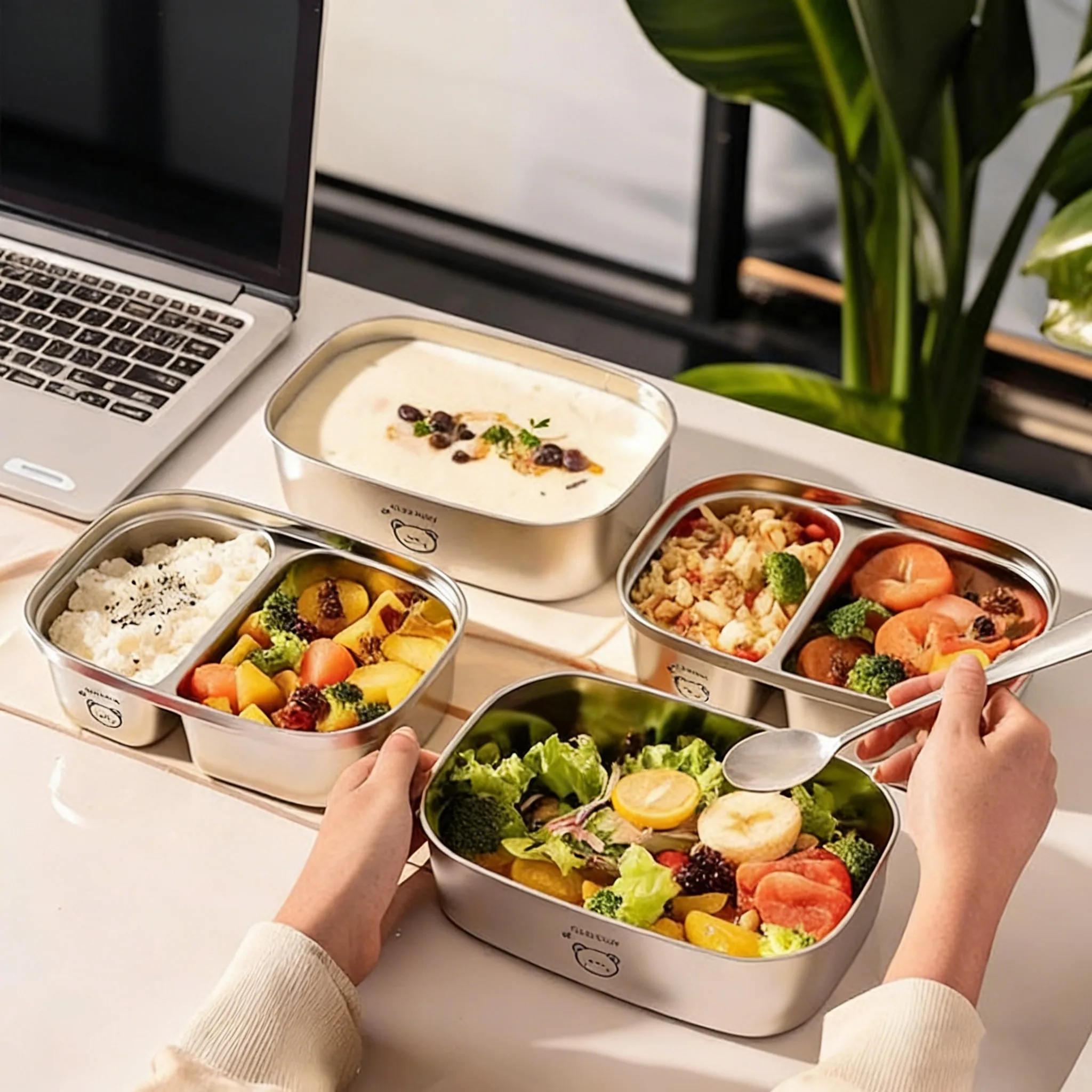 Lonchera Bento de Acero Inoxid - Food Storage Oven Safe reseña y precio